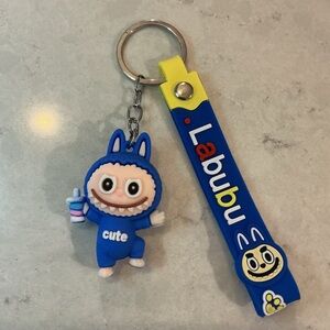 Blue Monster Keychain Toy NEW